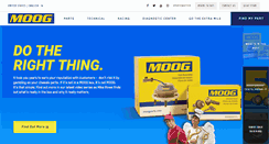 Desktop Screenshot of moogparts.com